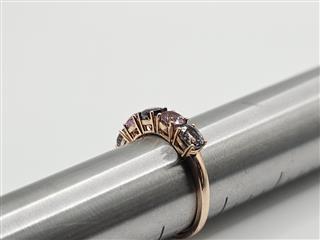 Le Vian 14K Rose Gold Tanzanian Lavender Blue Spinel Ring Sz 8.5